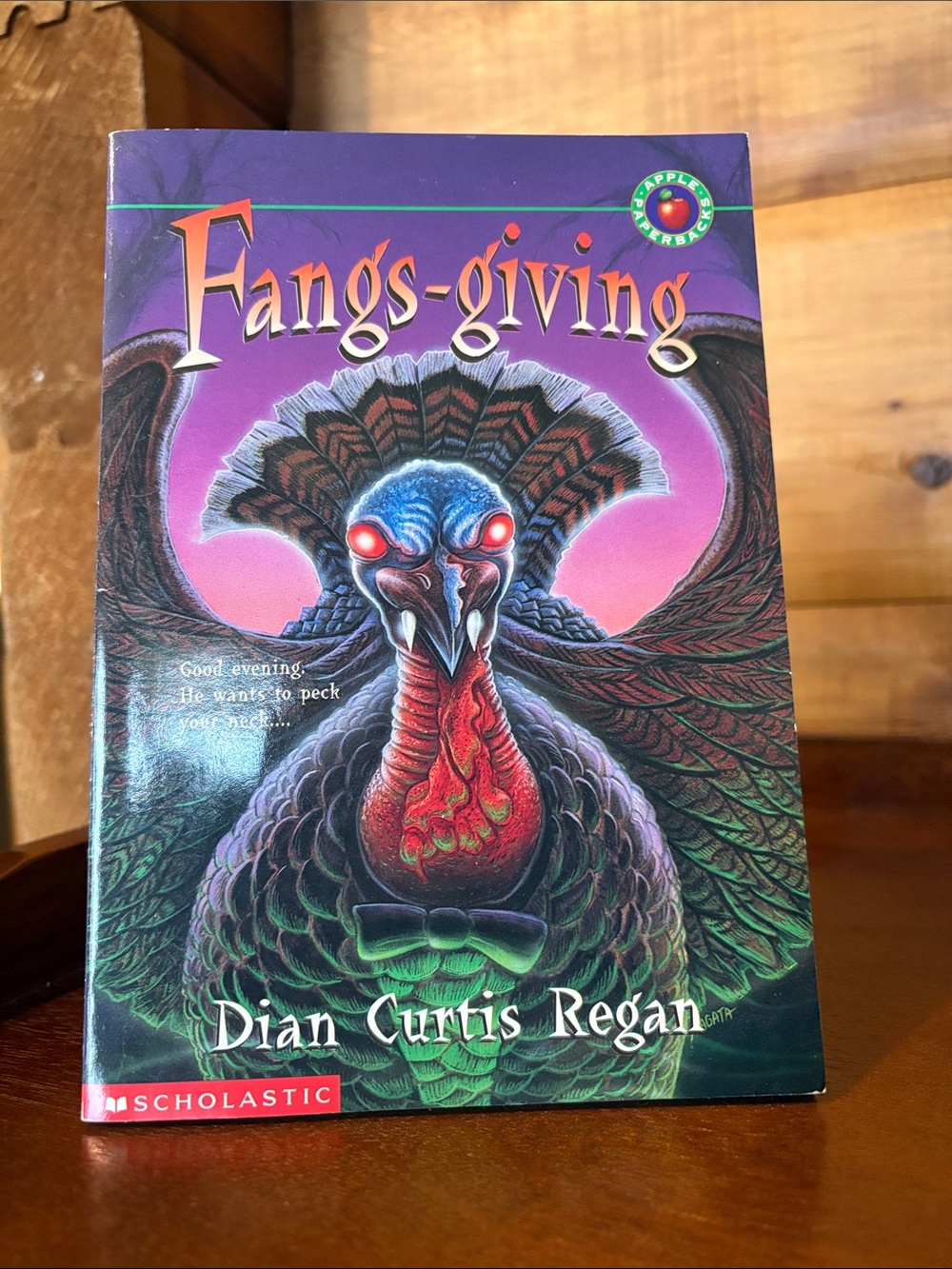 1997 Fangs-Giving by Dian Curtis Regan, Scholastic